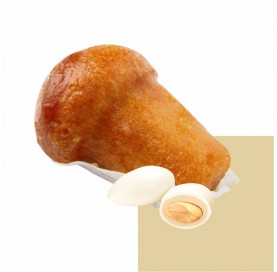 Doppio Milk Babà | Confetti alla mandorla aromatizzati | Diamanti di Zucchero