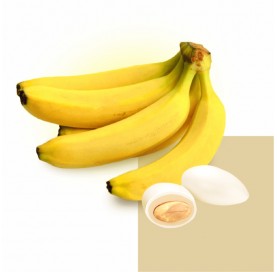 Doppio Milk Banana | Confetti alla mandorla aromatizzati | Diamanti di Zucchero