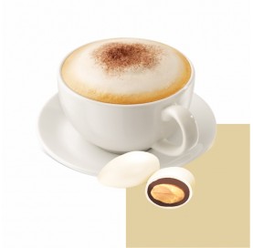 Doppio Milk Cappuccino | Confetti alla mandorla aromatizzati | Diamanti di Zucchero