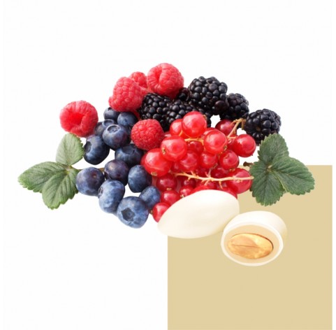 Sugared Almonds Double Milk Frutti di Bosco