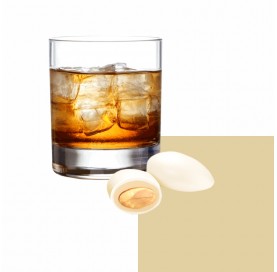 Doppio Milk Rhum | Confetti alla mandorla aromatizzati al rhum | Diamanti di Zucchero