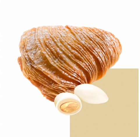 Sugared Almonds Double Milk Sfogliatella