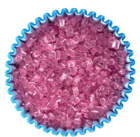 Cristalli di zucchero viola | Decorazioni dolci e torte | Diamanti di Zucchero
