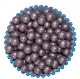 Sferici Perlati Viola | Biglie decorative di zucchero | Diamanti di Zucchero