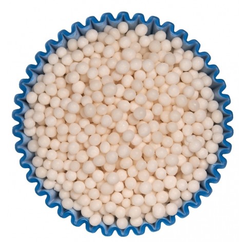 Sferici lucidi bianchi - Biglie di zucchero decorative
