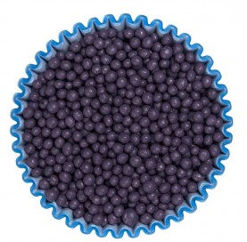 Sferici lucidi viola - Biglie di zucchero decorative