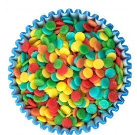 Coriandoli di zucchero multicolore per dolci - Diamanti di Zucchero