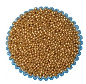Sferici dorati 2mm | Biglie di zucchero per decorazioni