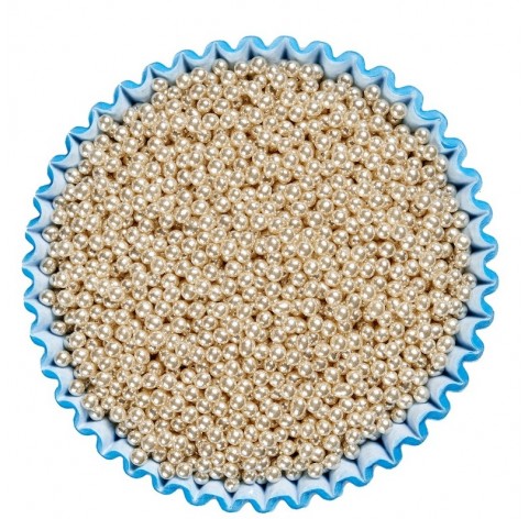 Sferici argentati 2mm | Sfere di zucchero per decorazioni