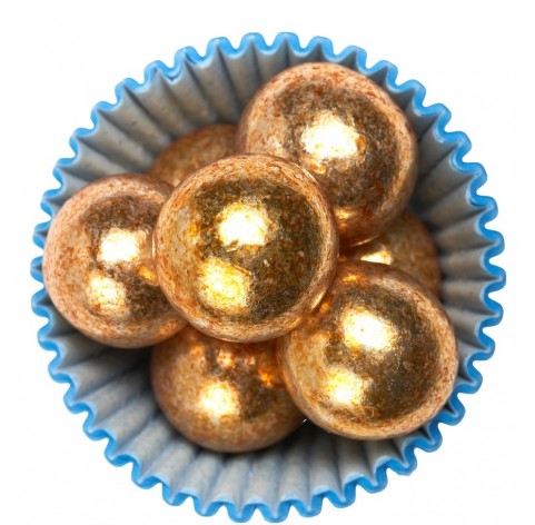 Mon Amour Dorati | Confetti dorati al cioccolato e nocciola | Diamanti di Zucchero