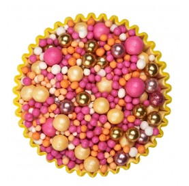 Pink Gold | Mix rosa e oro per decorazioni dolci | Diamanti di Zucchero