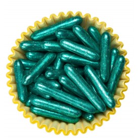 Bastoncini di zucchero metallizzati cielo | Diamanti di Zucchero