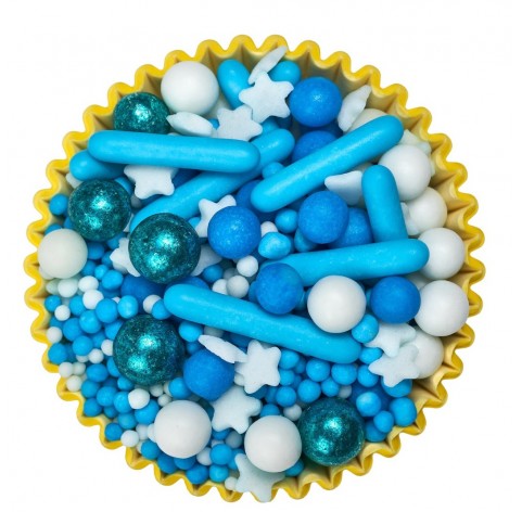 Zuccherini e sprinkles Ocean per decorazioni dolci | Diamanti di Zucchero