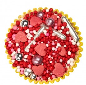 Zuccherini e Sprinkles My Heart per Decorazioni Dolci | Diamanti di Zucchero