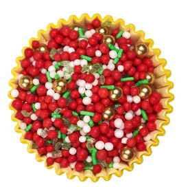 Claus – Mix di sfere zuccherine natalizie | Diamanti di Zucchero