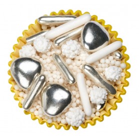 Purity – Granella e sfere di zucchero perlate e metallizzate | Diamanti di Zucchero