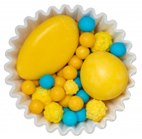 Amalfi Coast | Confetti al cioccolato e sfere colorate - Diamanti di Zucchero