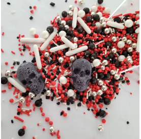Sweet Ghost | Granella di zucchero e sfere perlate e metallizzate – Diamanti di Zucchero