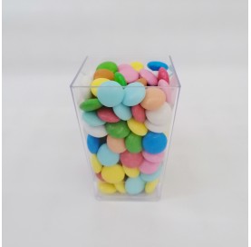 GOGO | Dischetti di cioccolato fondente colorati