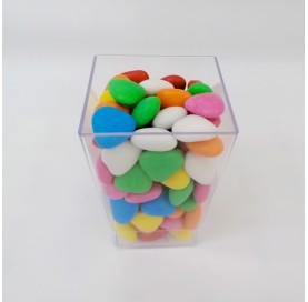 Minix | Confetti colorati con cuore di cioccolato fondente