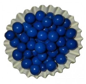 Sferici Lucidi Blue | Biglie di zucchero blu lucide | Diamanti di Zucchero
