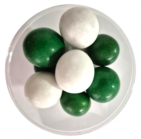 Mon Amour Bicolor Verde | Confetti con nocciola