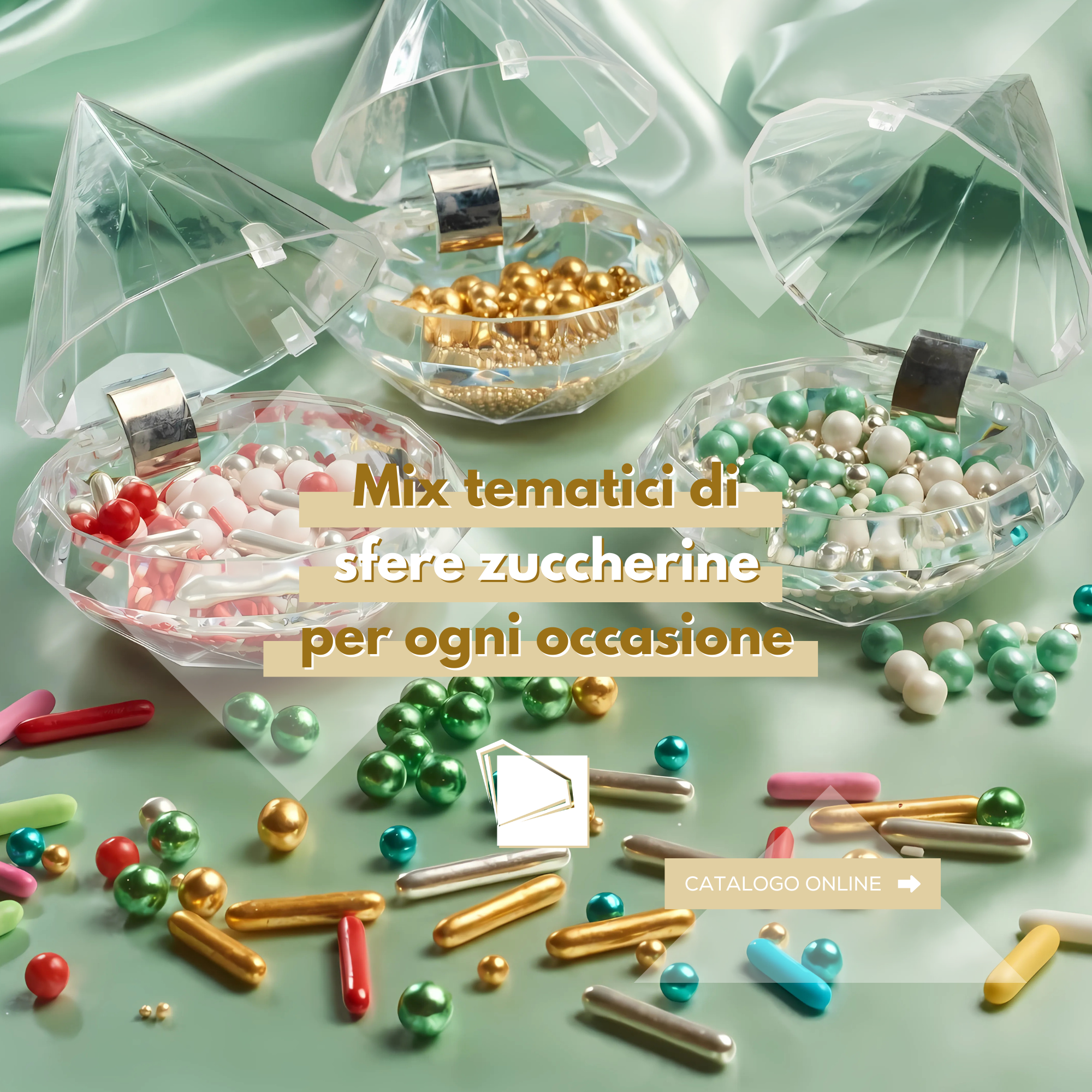 Mix tematici di sfere zuccherine per ogni occasione